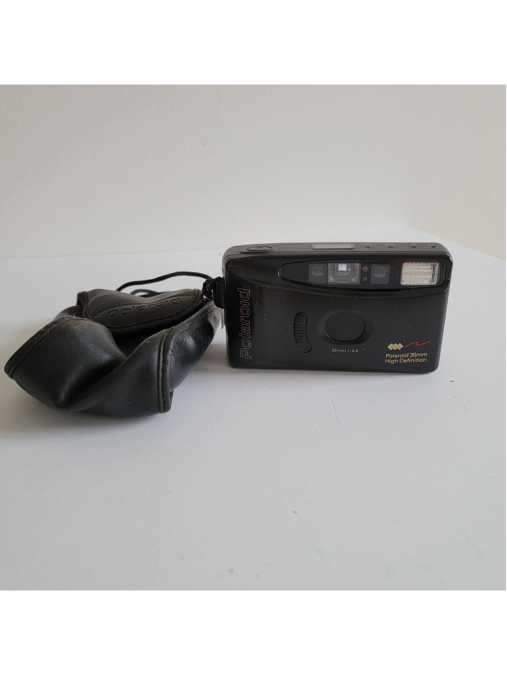 Polaroid 35mm High Definition Film Camera Point And Shoot Vintage 90s Soft Case
